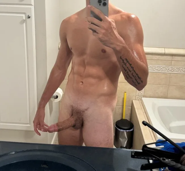 24, Straight curious, after gym